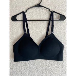 Comfelie Seamless Wireless Bra Black Size XL New with Tags